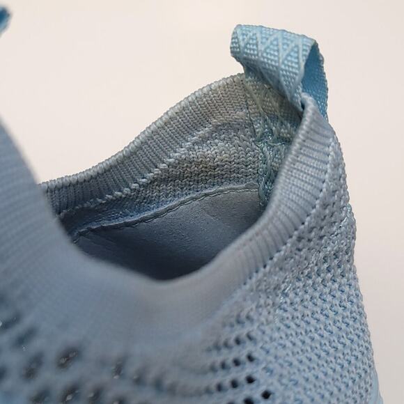 Soukeni Shoes Size 38 7.5 Womens Blue Quick Drying Mesh Slip On Sneaker Water - Picture 7 of 13